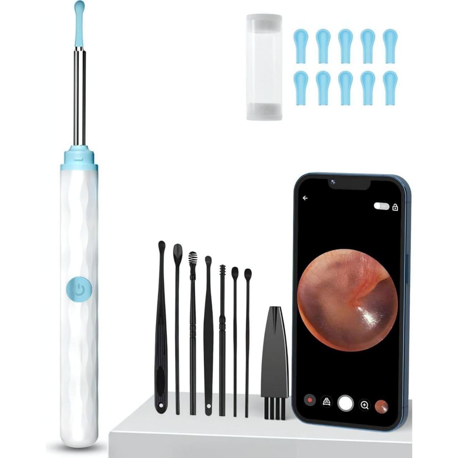 Smart scan wireless Ear Cleaner with camera
